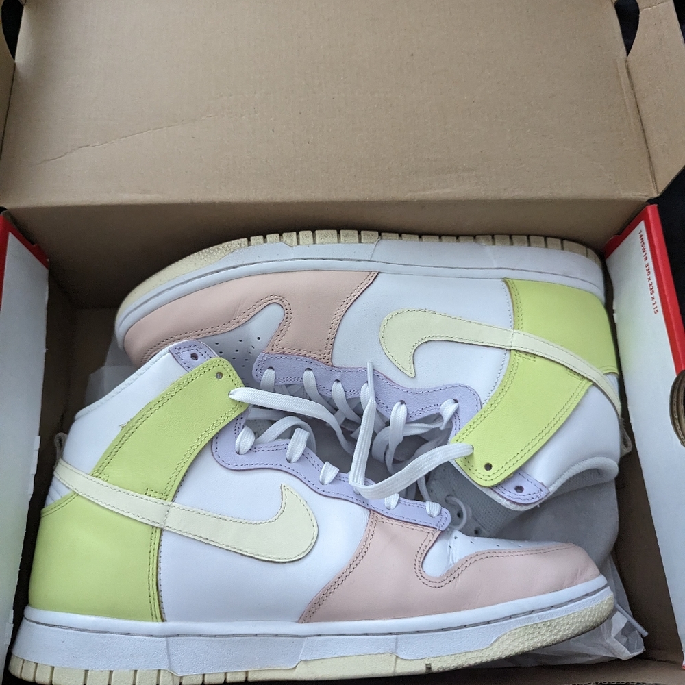 Nike dunk high- pastel